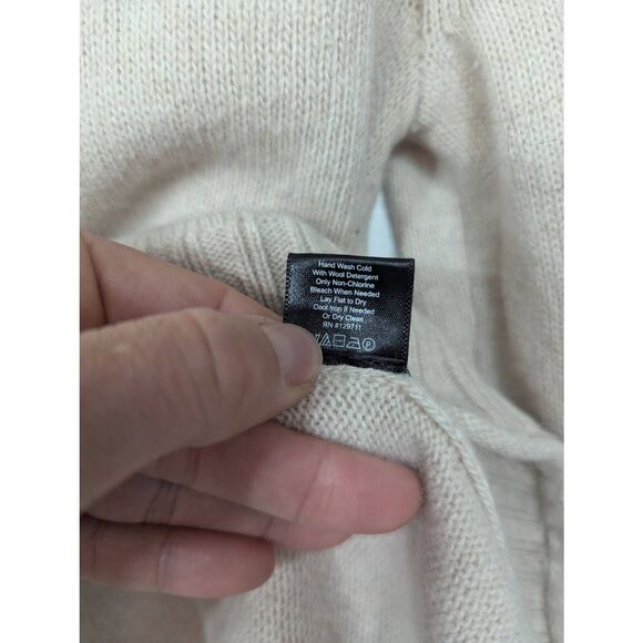 Jenni Kayne Cream Everyday Crew Neck Sweater - Picture 8 of 9